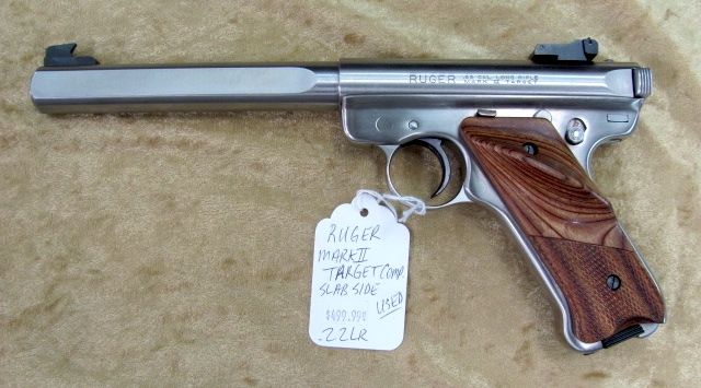 Ruger Mark II Competition Target .22 lr Pistol 