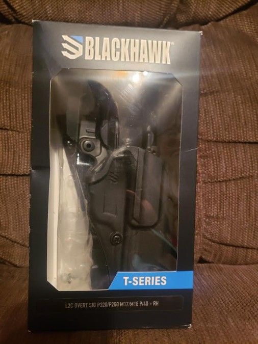 Blackhawk Holster for Glock and Sig Sauer + Hogue