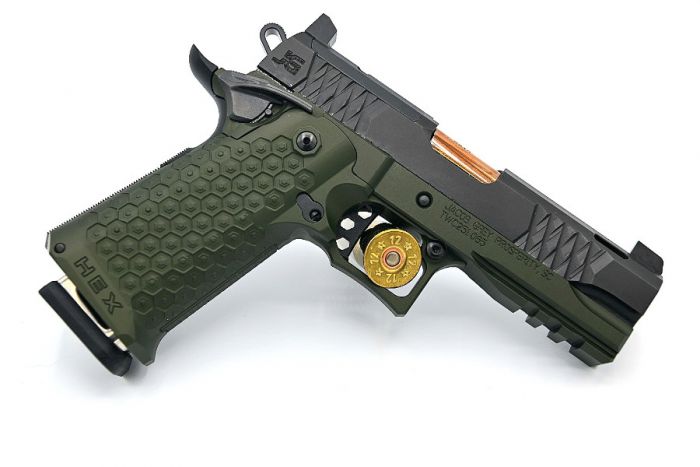 Jacob Grey Hex 9mm