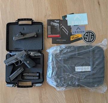 Sig Sauer P229 9mm Legion w Red Dot