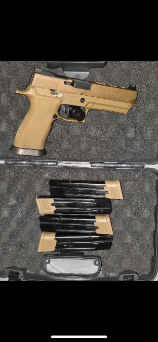 Sig Sauer P320 XFive Legion 9mm Excellent grade