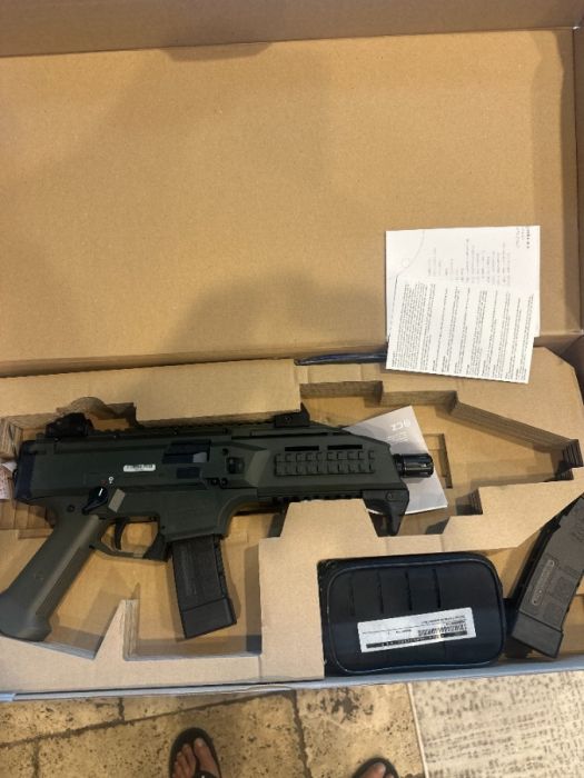 CZ Scorpion EVO OD Green with extras