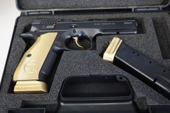CZ SHADOW 2, TALO EXCL. 9MM, GOLD DIGGER 2-19R