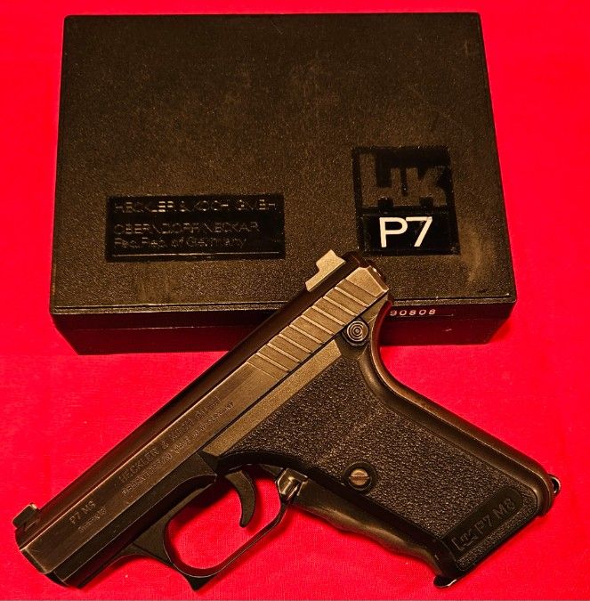 HK P7/M8 9MM W/ ORIGINAL BOX TI-1168