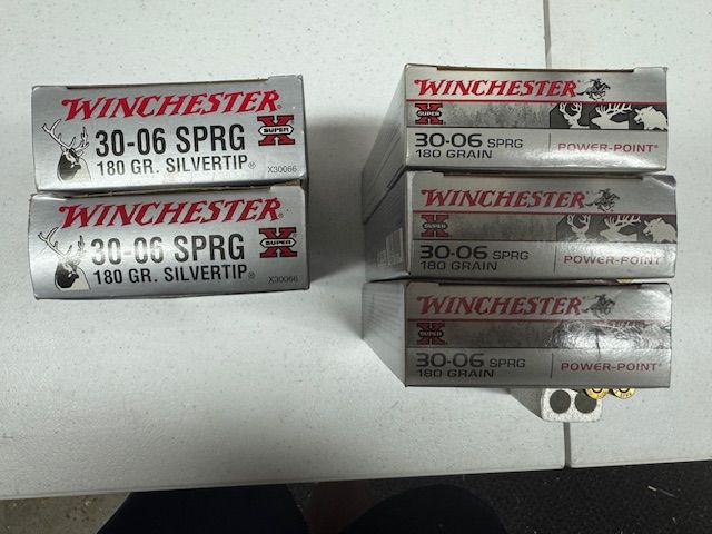 30-06 Winchester 180 GN $100