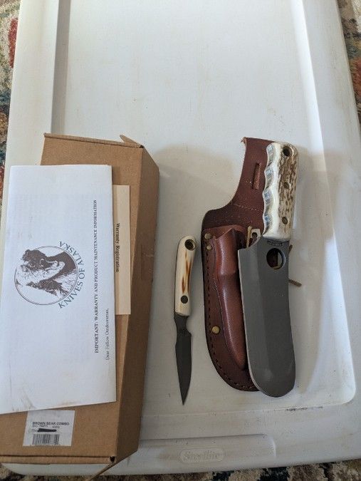 Knives of Alaska Brown bear combo 
