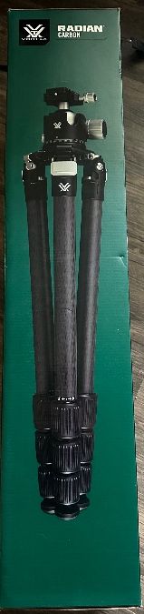 Vortex Radian Tripod w/ Ball Head, hunt/long range