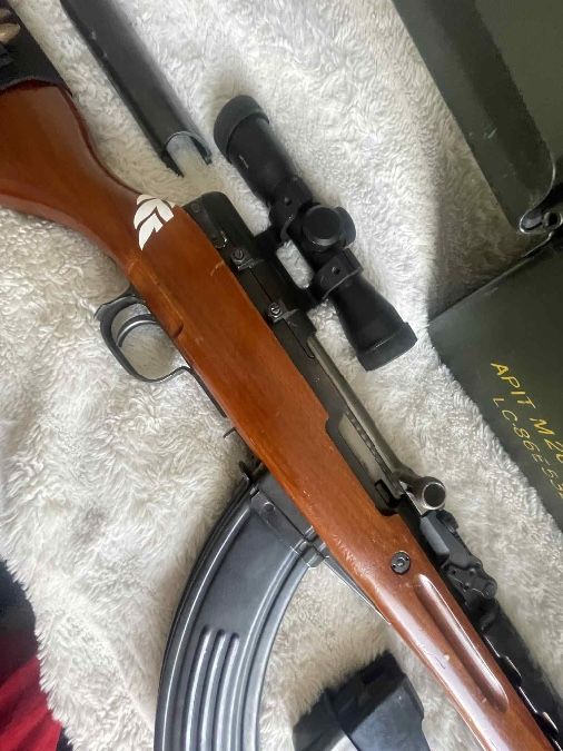 SKS Chinese French tickler 7.62