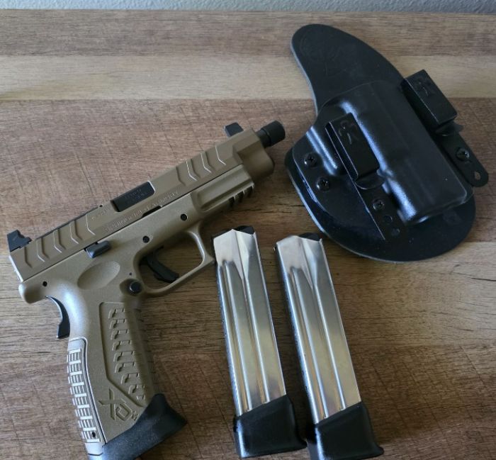 SPRINGFIELD XD-M® ELITE 4.5″ OSP™ THREADED 9MM HAN