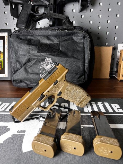 Very Nice Used Springfield Hellcat Pro OSP FDE 