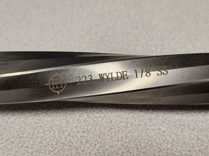 17&quot; SS spiral fluted 223 Wylde 1/8 556 upper