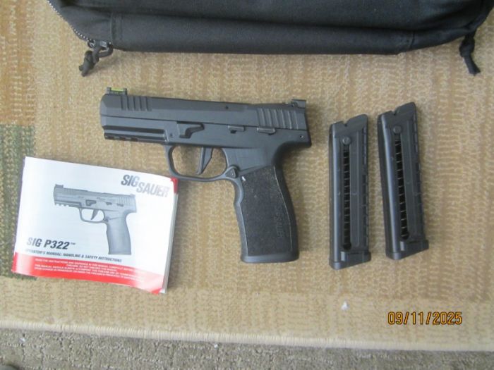 Sig Saur P322 LR - 22 Semi Auto