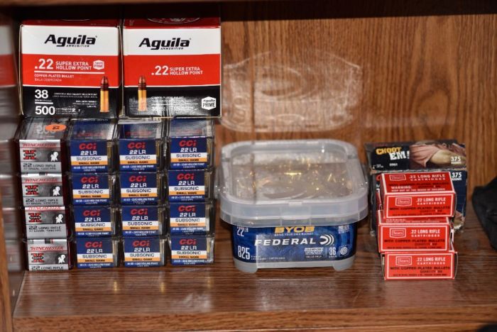 4000 PLUS ROUNDS OF RIMFIRE AMMUNITION