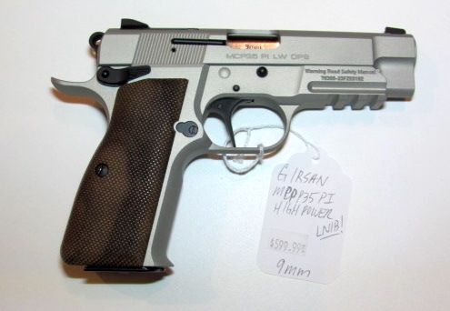 Girsan MC P35 LW OPS OR Silver 9mm pistol