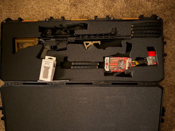 ATI AR15 MILSPORT RIA P3P BLK 5.56 16&quot; BBL PHOS 13
