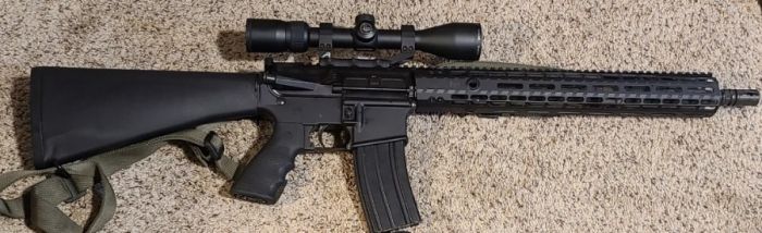 16&quot; 5.56 AR with Scope