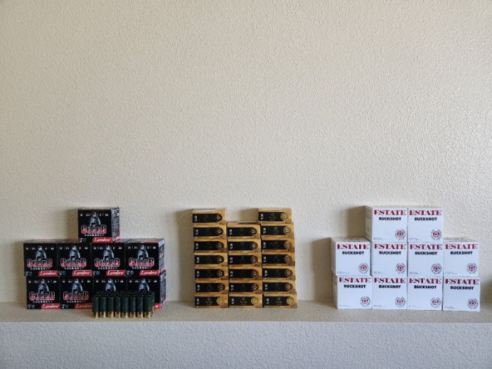 !2 Guage Ammo 00 Buck &amp; Slugs