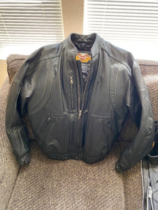 Motorcycle coat and chaps
