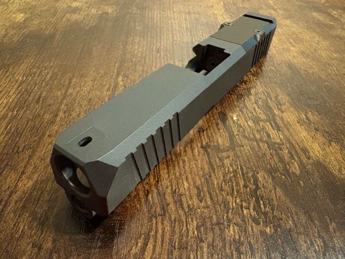 Custom Glock 19 Gen 3 Slide -Stiffler MOS Stripped