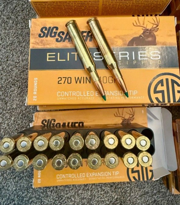 270 Winchester 140gr Elite Series Ammo