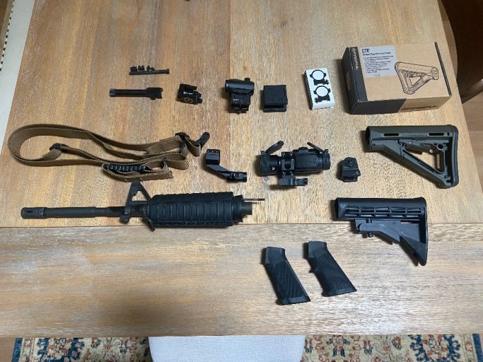 AR + Pistol Parts