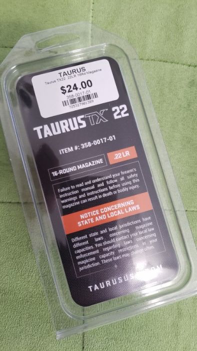 Taurus TX22 16 Round Mags (NIB)
