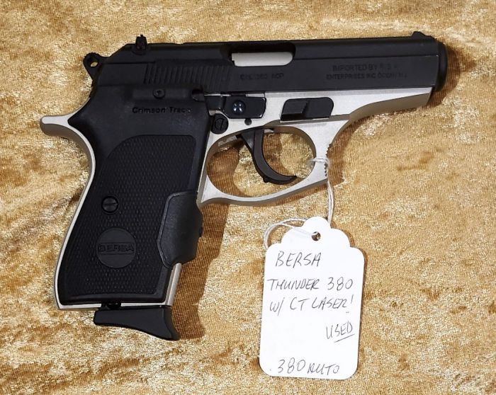 Bersa Thunder 380 duotone w/ Crimson Trace Laser