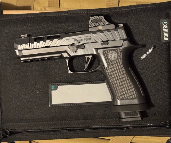 Sig P320 Spectre Comp Blackout