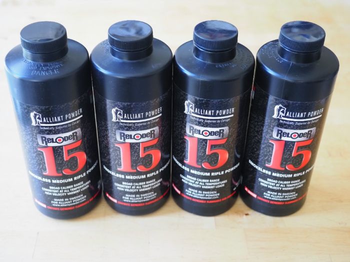 Factory Sealed 4 lbs of Alliant Reloader 15