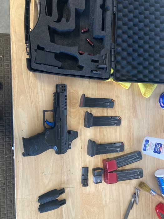 Walther Match Q5. 9 mm. 5 mags