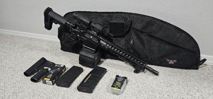 Pof revolution ar pistol chambered in .308