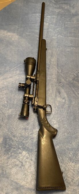 Savage 110FP LEUPOLD Mark 4 combo and ammo