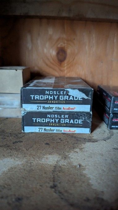 27 Nosler Ammo