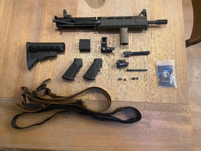 AR Upper + Pistol Parts