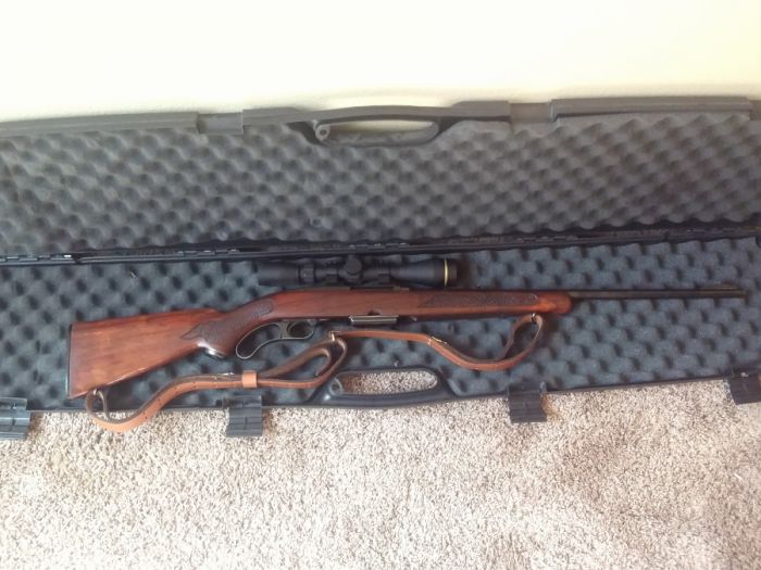 Winchester model 88 .308 lever action.