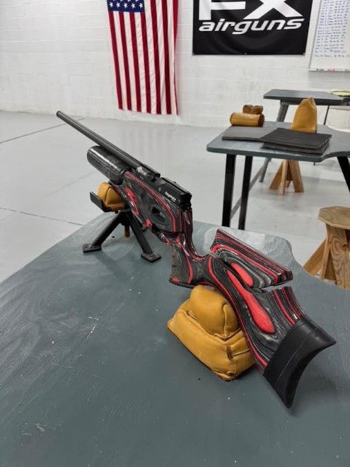 Daystate Redwolf Red Laminate .22cal PCP Airgun  