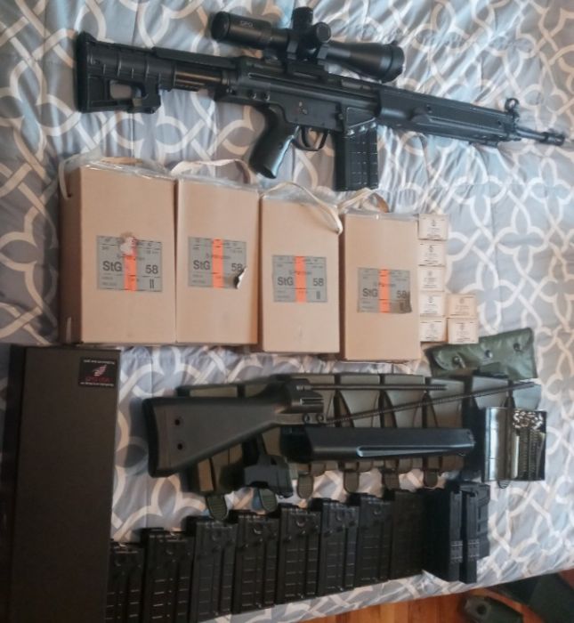 Pre Ban HK91 Greek large bundle 308