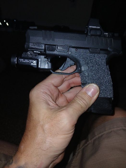  Hellcat OSP with Vortex CCW Defender red dot TLR7