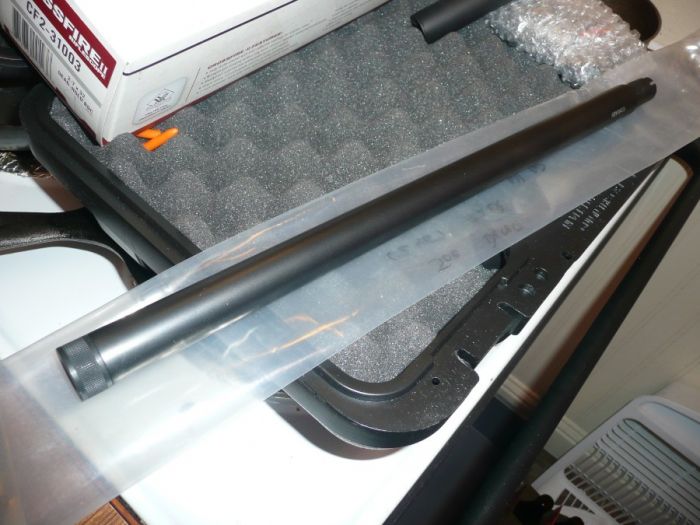 CZ457 16.5 inch threaded barrel