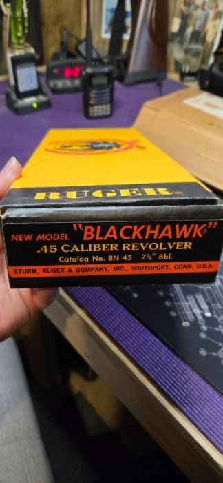 Ruger New Model Blackhawk .45colt