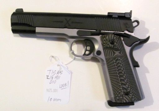 Tisas Zig 1911 D10 10mm Pistol LNIB!
