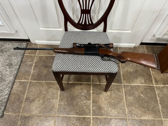 Savage model 99 with Lyman 4X scope