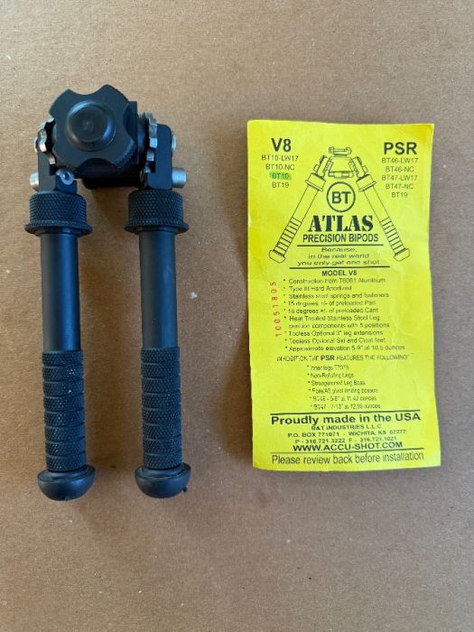 Atlas V8 BT10 Bipod