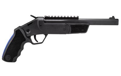 Rossi Brawler, Single Shot 45LC 9&quot; BK Rubber Grips
