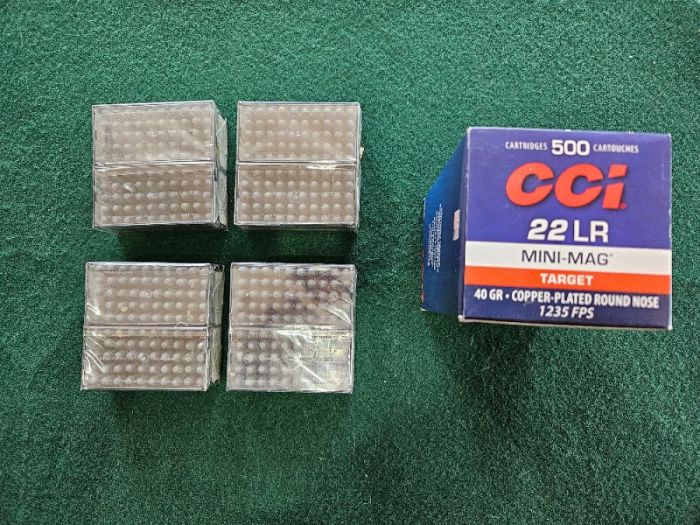 ELEY TENEX &amp; CCI MINI MAG AMMO