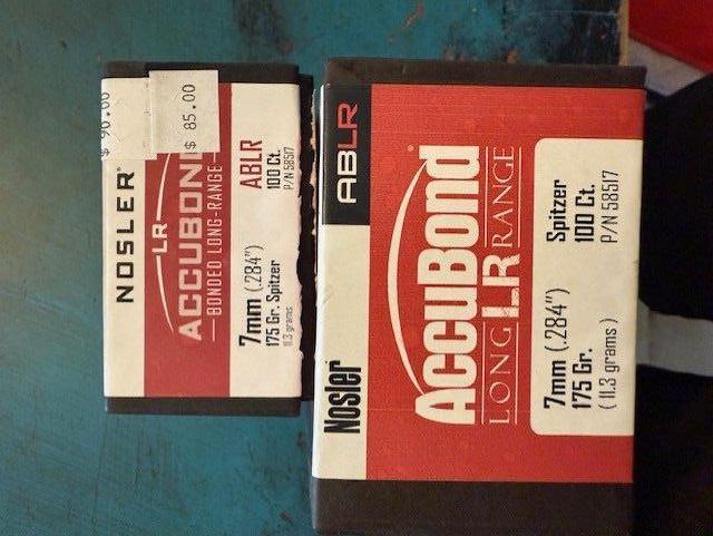 Accubond LR bullets, dies