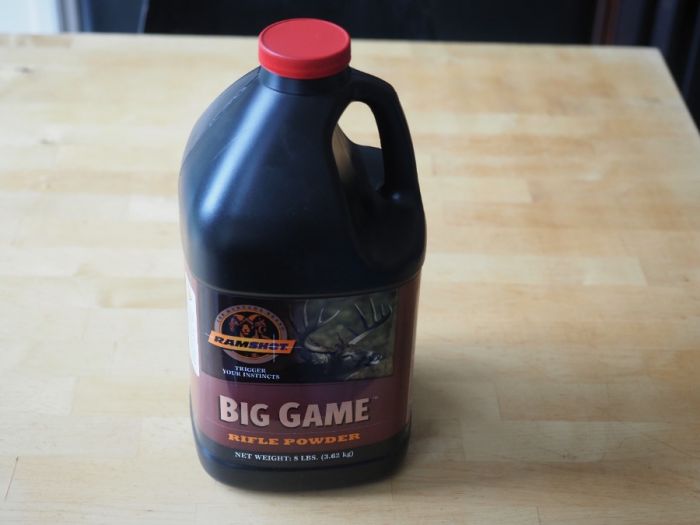 Factory Sealed 8 lbs of Ramshot Big Game 