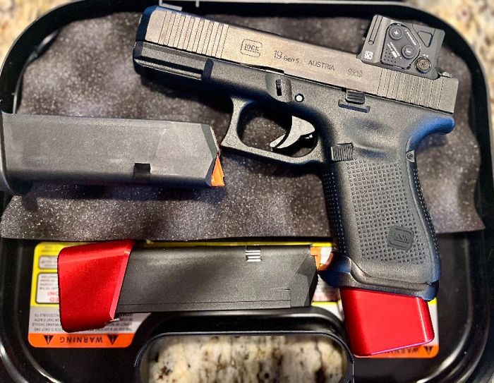 GLOCK G19 GEN5 A-CUT COA PACKAGE