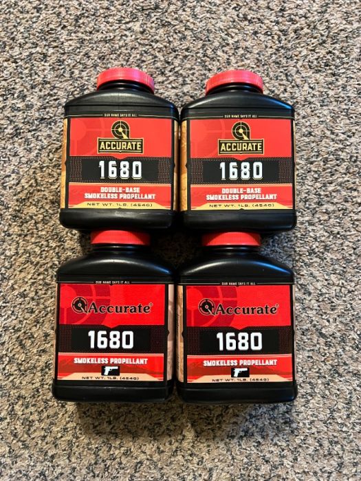 4 Pounds of Accurate 1680 Powder