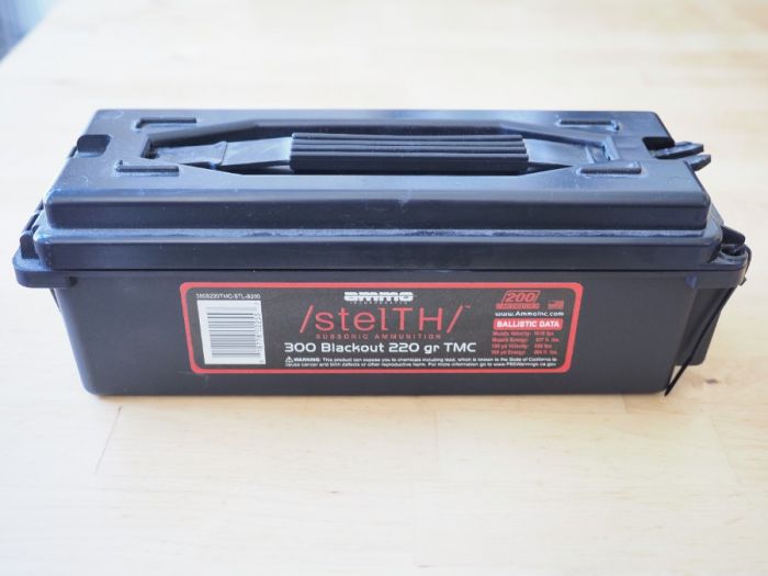 200 rounds of Stelth 300 Blackout 220 gr subsonic